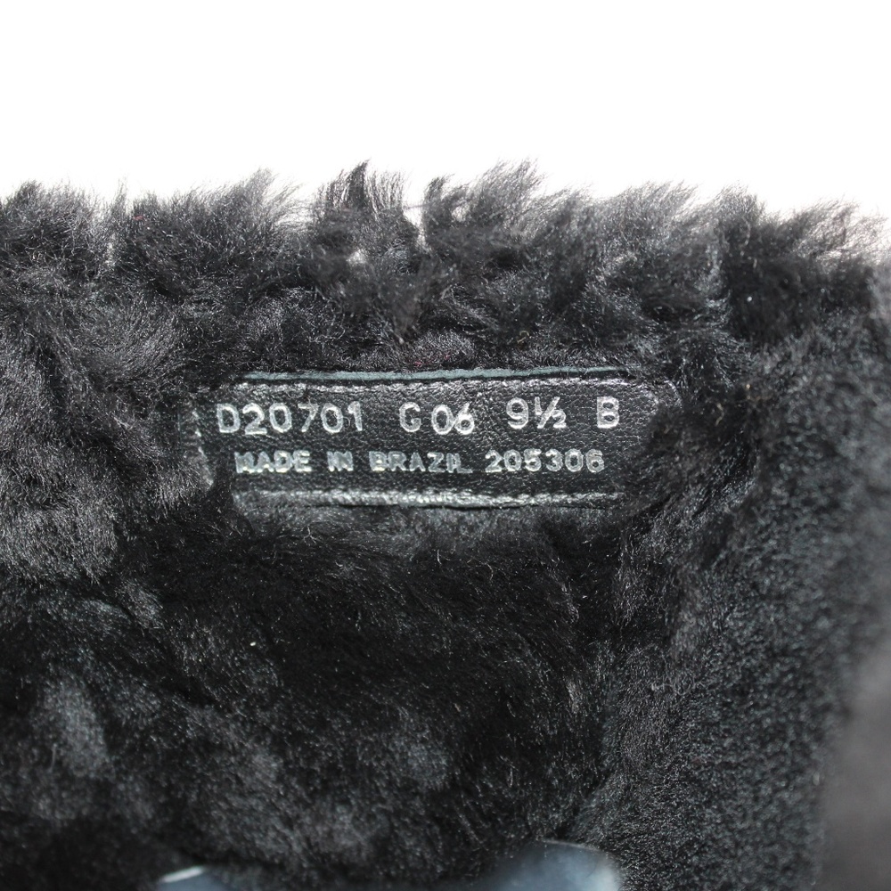 Cole Haan Black Faux Fur Lined Tall Knee Boots #137 - Picture 5 of 8